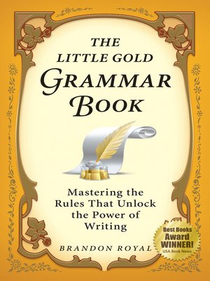 cover image of The Little Gold Grammar Book